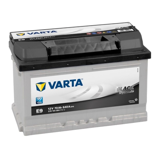 Baterie Varta Black Dynamic E9 70Ah 640A 12V 5701440643122
